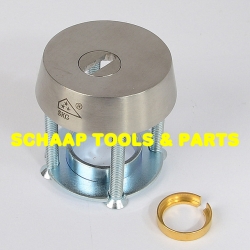 Veiligheidsrozet voor oplegsloten anti-kerntrek SKG*** | 1754VR-AK